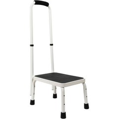 Elderly Step Stool W/ Handle Non-Slip Durable Portable Heavy Duty Medical Aid US