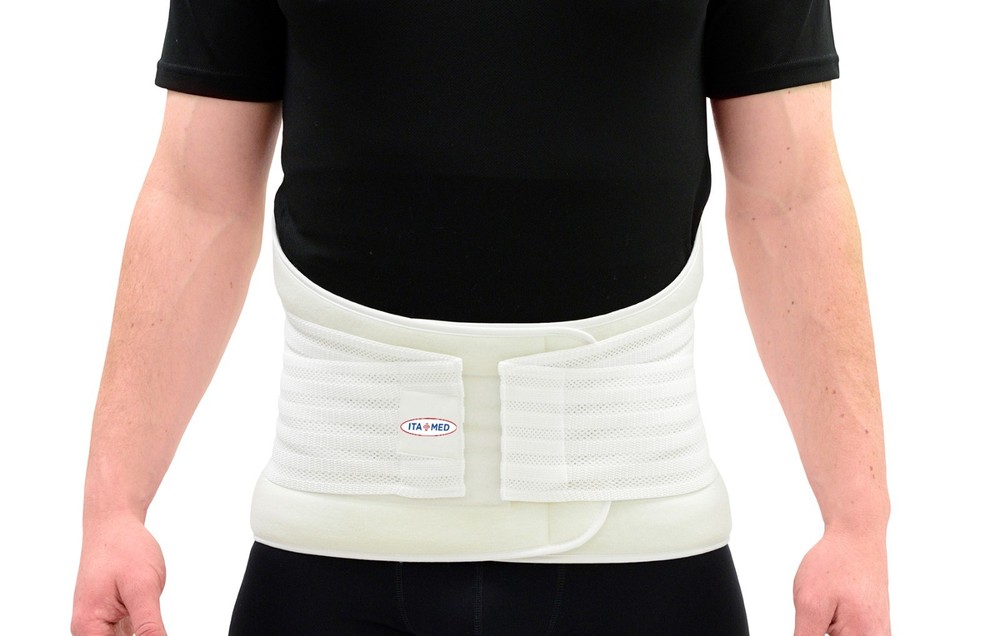 ITA-MED Extra Strong Lumbosacral Support – 12″ Wide – Made in USA