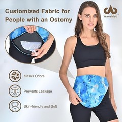 Ostomy Bag Covers for Men & Women Ostomy Belt for Sports & Daily Life MEDIUM