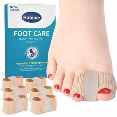 Habioer Bunion Corrector Toe Separators for Big Toe Pain Relief
