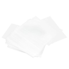 100Pcs Ice Cream Bags Transparent Rectangular Shape Candy Chocolate Bags For-DSO