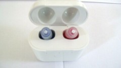 PAIR Rechargeable mini Hearing amplifiers/aids 3 programs normal/outside/noise