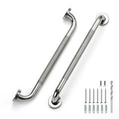 18 Inch Grab Bars for Shower, Stainless Steel Safety Handicap Grab Bars for B…