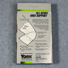 Vintage Original York Barbell Medium All Sport Knee Support Weight Training