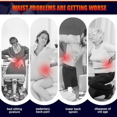 Spinal Air Traction Back Inflatable Belt Reduces Waist Pressure Or Soreness Tool