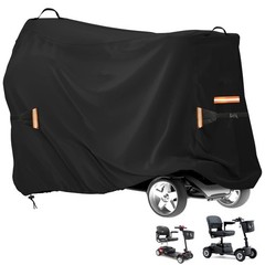 Upgraded Mobility Scooter Storage Cover 600D, Heavy Duty Oxford Fabric Electr…