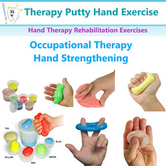 Theraputty Hand Exercise Material, Therapy Putty – 2 oz, 4 Oz, 1Lb Choose Color