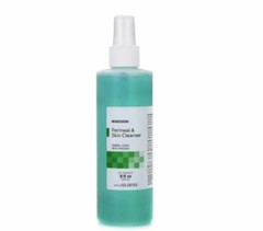 McKesson Rinse Free Wash, Liquid, 8 oz. Pump Bottle, Herbal Scent, Case of 48