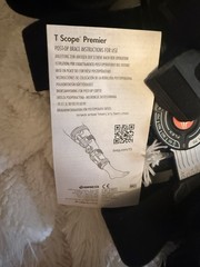 Breg T Scope Premier Post-Op Knee Brace, Hinged ROM Adjustable Universal Fit