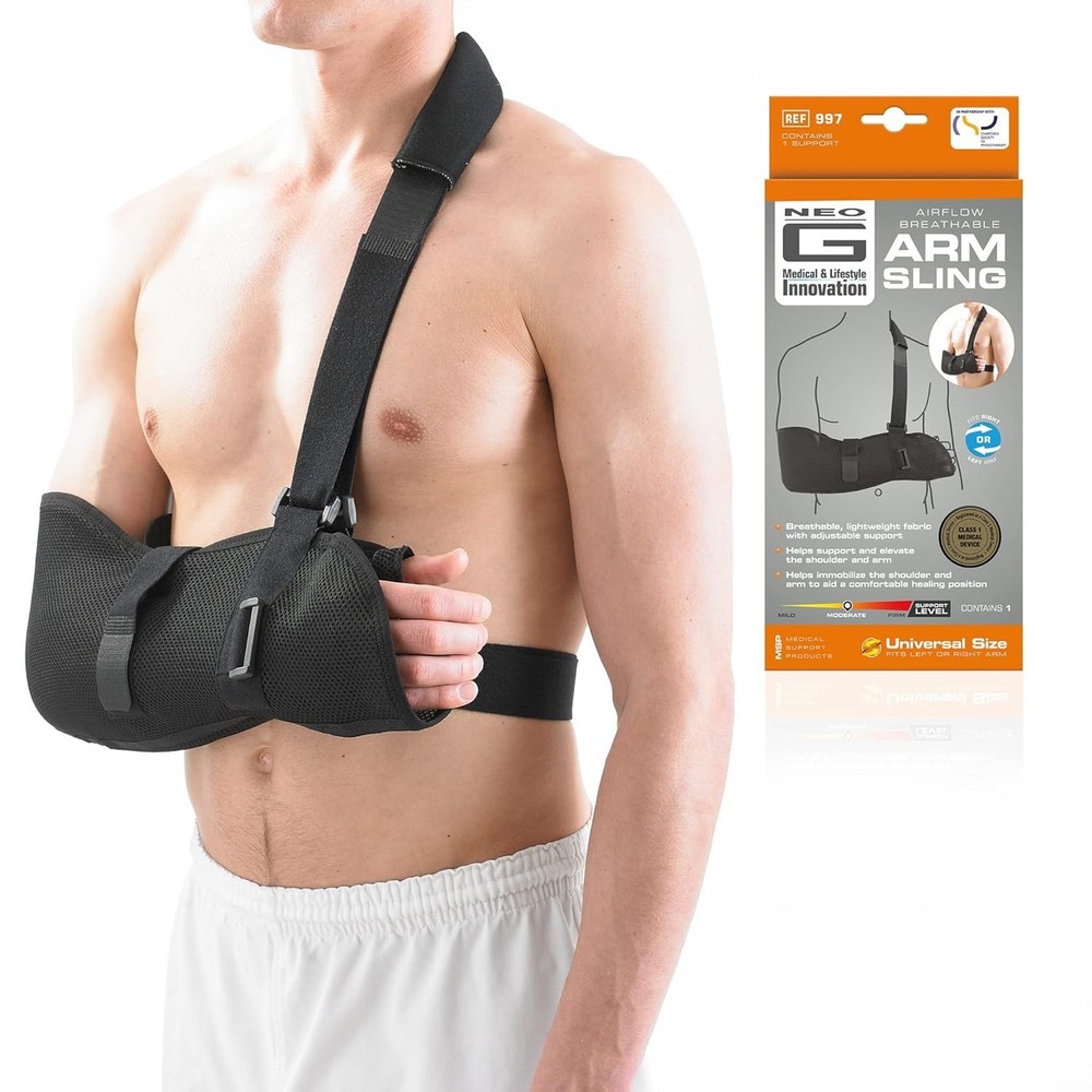Neo G Airflow Breathable Arm Sling Universal One Size