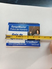 RangeMaster Shoulder Pulley Flip Chart Exercise Guide English & Spanish