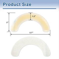 Ceeport 20PCS Elastic Ostomy Barrier Strips Skin Adhesive Ostomy Barrier Tape