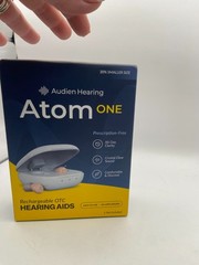 Atom One OTC Hearing Aids Rechargeable Wireless In Ear 🔥NEW🔥