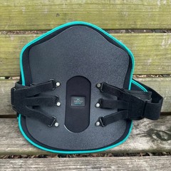 XBack LSO T105 Lumbar Sacral Orthosis Back Brace Black Teal Size XL Made in USA