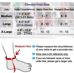 Ankle Brace Fitness Foot Sprain Support Bandage Achilles Strap Guard Protector