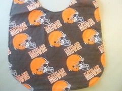 Browns Adult Bib/Clothing Protector double thick with Quilted Diamond Backing