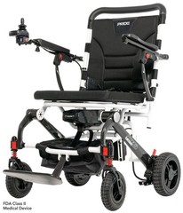 Jazzy Carbon Travel Lightweight Foldable Electric Wheelchair | up to 3.7 mph…