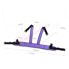 Adjustable Whole Body Safety Belt to Prevent Tilting or Falling Restraint Belts