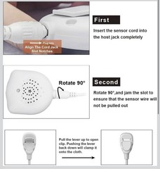 NEW Bedwetting Alarm Sensor Child Portable Loud Sound & Vibration Potty Training