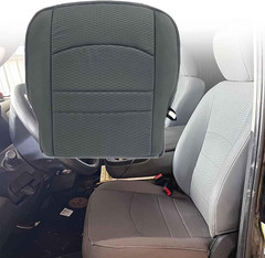 Driver Side Bottom Replacement Cloth Seat Cover Gray #X8 Compatible with Dodge R