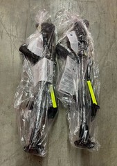 Ergoactives Ergobaum Adjustable 7G Shock Absorbing Forearm Crutches 2 L & R NEW
