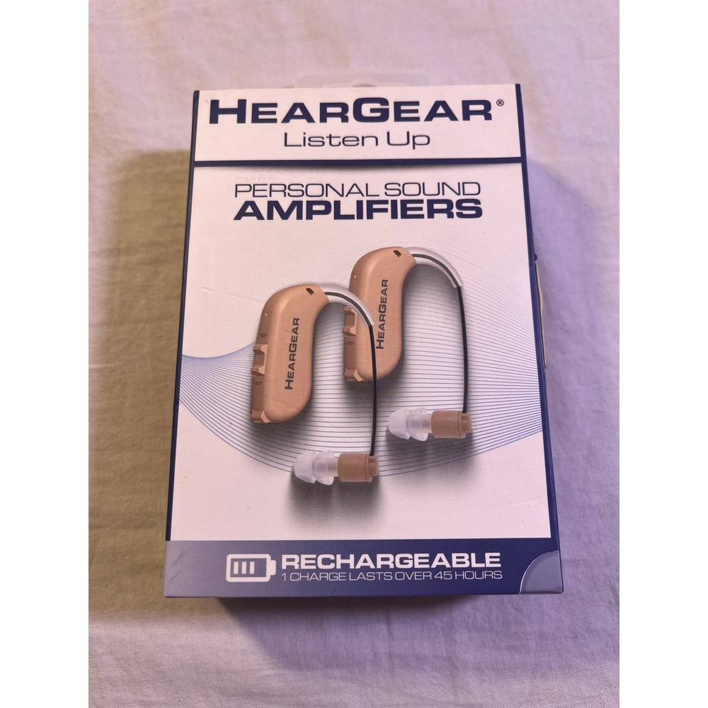 Lucid Audio Personal Hearing Rechargeable Amplifier – 1 Pair