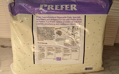 Vintage Plastic Adult Diapers 1990s Disposible Pads Salk Prefer Open Box PROP
