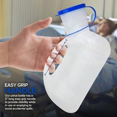 Unisex Urinal Bottle (1 Pack) – Portable Urinal for Women & Men – Female Urinal
