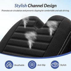 All-Season Car Seat Cushion Comfortable & Safe Driving Breathable Seat Cushion