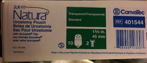 50 Convatec Ostomy 401544 Pouch Urostomy . Please Read Description In Bags