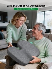 Cooling Gel Wheelchair Seat Cushion for Pain Relief, Ergonomic Tailbone & Sciati