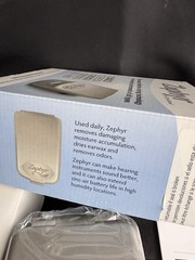 ZEPHYR BY DRY & STORE HEARING AID AIDS DRYER DRYING STORAGE CASE NEW – OPEN BOX