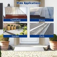 1″2″3″4″5″ Door Threshold Ramp Adjustable Aluminum Threshold for Exterior Doors