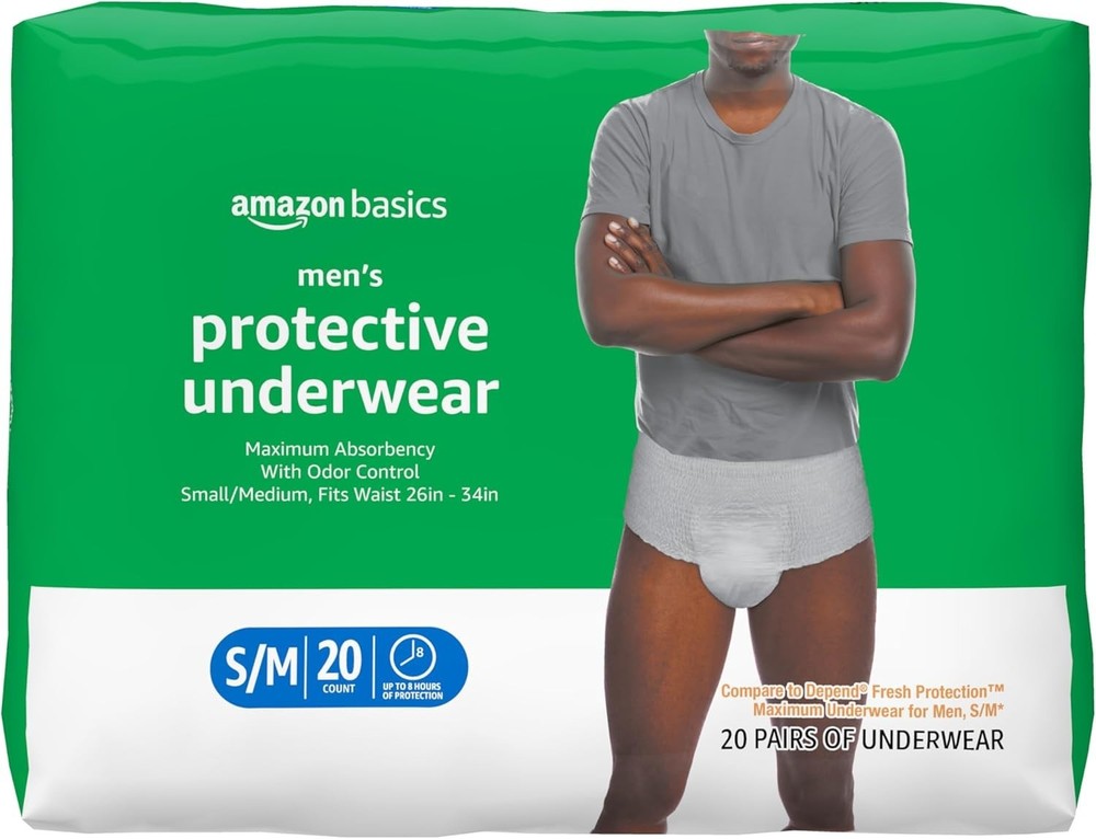 Men’s Incontinence Underwear Max Absorbency Leakproof All-Day Comfort