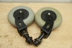 PAIR Caster Forks and Wheels for RASCAL 318 Power Chairs – Cheng Shin 200×50