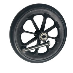 Drive Front Castor Wheel 8” + Axle Bolt OEM Cruiser III Blue Streak Silver Sport