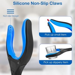 Heavy Duty Grabber Tool Industrial Pick Up Stick Hand Grip Reach Trash Reacher