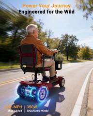 Powered mobility scooter 400 lb capacity, Electric Scooter for Adults & Seniors