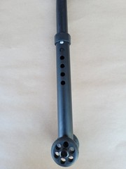 Quickie Wheelchair ANTI TIP TIPPERS WHEELS Wheelie Bars Parts Used Nitrum Qx 2