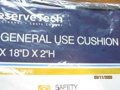 NEW SEALED DRIVE PRESERVE TECH GEL U SEAT CUSHION 24X18X2 500 LBS CAPACITY