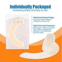 20 Pcs Ostomy Barrier Strips for Leak Protection – Hydrocolloid Sealing Strips t