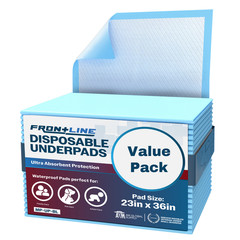 Disposable Underpads 23″ X 36″ Pee Pad – ULTRA Absorbent Bed Incontinence Covers