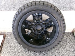5 Hole 13 X 4.00 -8 Black Pneumatic Wheel Front or Rear 6210