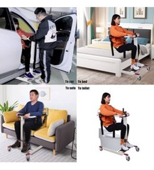 Patient Lift Wheelchair for Home Transfer Chair for Caregivers Elderly Living