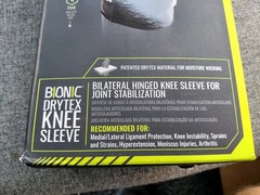 Donjoy Performance Bionic Drytex Hinged Knee Sleeve Joint Stabilizer Medium