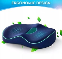 Cushion Lab Patented Pressure Relief Seat Cushion for Long Sitting Hours