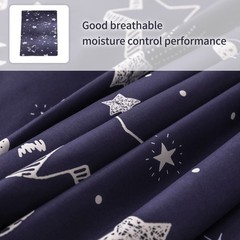 MAXYOYO Mattress Cover for Traditional Japanese Futon Mattress, Queen, Star