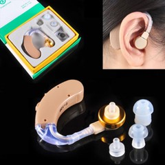 New Best Adjustable Hearing Aids Aid Digital Tone Behind Ear Sound Amplifier