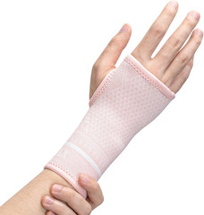 Copper Wrist Compression Sleeve 1 Pair, Comfortable Hand Brace Support for Arthr