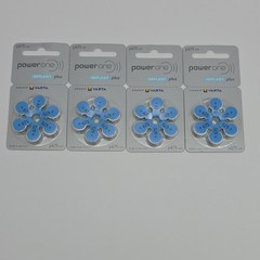 powerone Implant Plus p675 iMP Size 675 (Blue) Zinc-Air Hearing Aid Battery